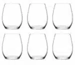 Large Juice and Water Cups Set of 6 Amber 440 ml Turkey Origin? - Image 3