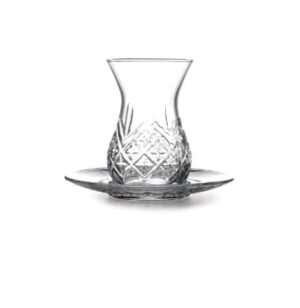 Tea Set Estekana Timeless 6 Cups with 6 Saucers 155ml Turkey Origin