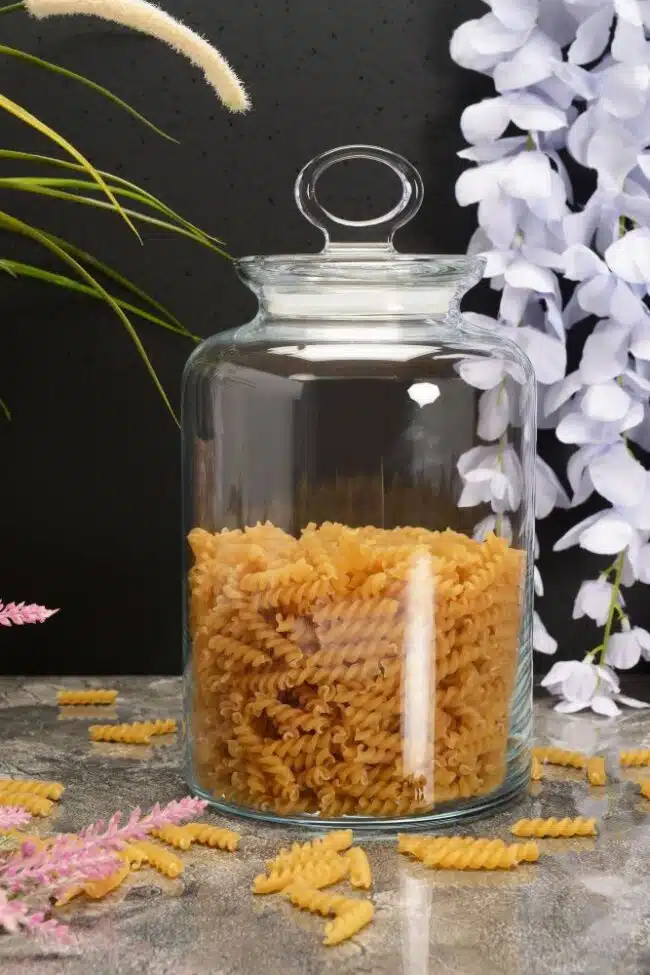 Storage Glass Jar with Airtight Lid  2640ml Turkey Made - Image 3