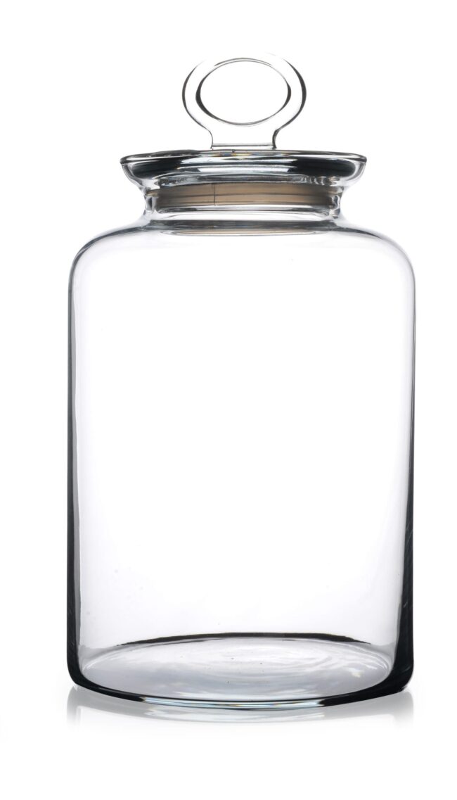 Storage Glass Jar with Airtight Lid 2640ml Turkey Made