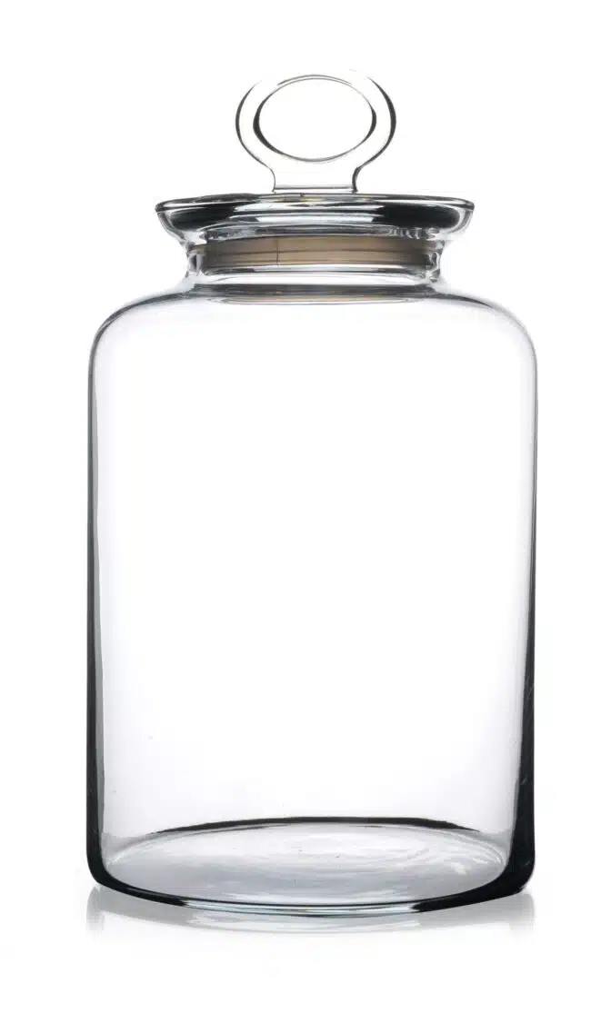 Storage Glass Jar with Airtight Lid  2640ml Turkey Made - Image 5