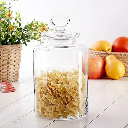 Storage Glass Jar with Airtight Lid  2640ml Turkey Made - Image 4