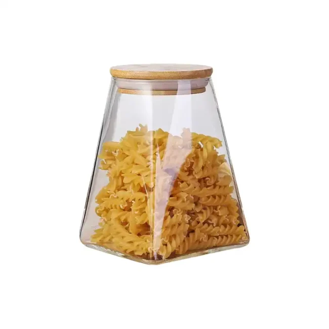 Glass Storage Jar, Home Storage Bottle, Kitchen Storage Jar, Sugar Spice and Legging (750ml)