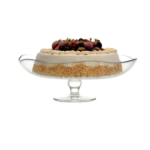 Pasabahce Toscana Cake Footed Stand Plate 30cm Turkey Made