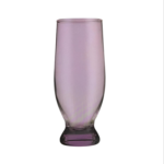 Pasabahce Large Juice Cups Set of 6 - Aquatic- 370 ml -Purple Color- Turkey Origin