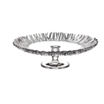 Pasabahce Footed Serving Cake Plate 31.5cm- Aroura- Turkey Made