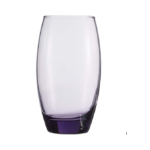 Pasabahce Large Juice Cups Set of 6 - Barrel- 500 ml -Purple Color- Turkey Origin