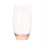 Pasabahce Large Juice Cups Set of 6 - Barrel- 500 ml -Pink Color- Turkey Origin