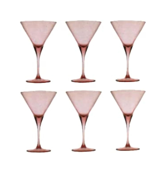Set of 6 Colored Beverage Cups - Bambi-(250ml) - Turkish