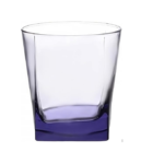 طقم اكواب عصير وشاي وماء ملونة من 6 قطع من باساباهس - كاري- 205 مل - لون ارجواني- صنعت في تركيا، زجاج، 205.0 ml، شفاف