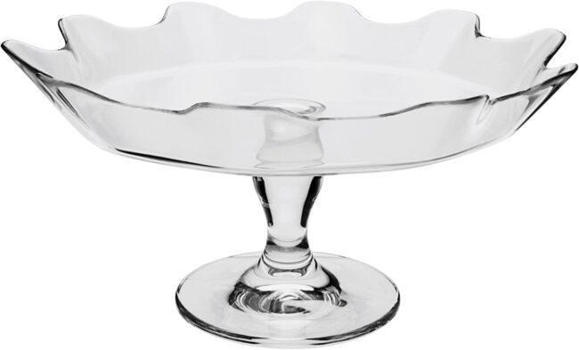Pasabahce Cake Stand Plate, Fruit Bowl -32cm-Patisserie- Turkey Made