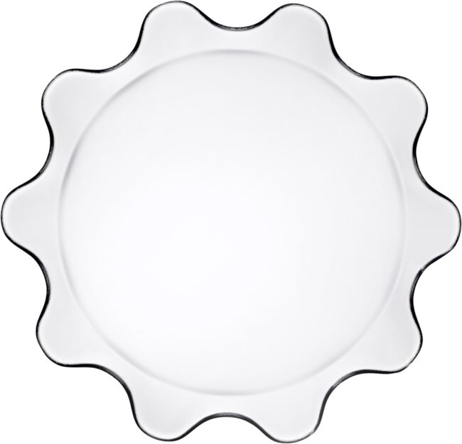 Pasabahce Pastry Cake Biscuit Cookie Serving Plate Flat Platter-32cm- Turkey Made