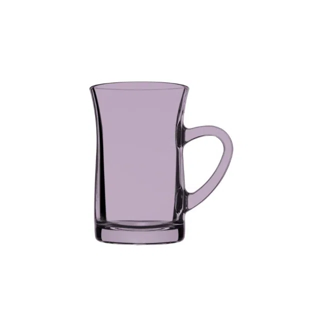 Pasabahce Mila Tea Mug Set of 6 Cups- Multicolor, 150ml - Image 4