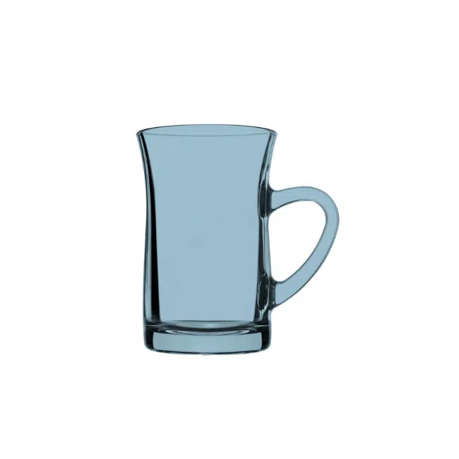 Pasabahce Mila Tea Mug Set of 6 Cups- Multicolor, 150ml - Image 3