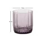 Pasabahce Juice and Water Cups Set of 6 - Leia- 270 ml-Pink color - Turkey Origin - Image 2