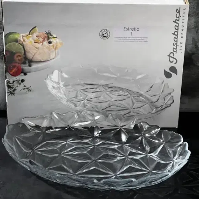 Pasabahce Oval Plate Estrella- 25x33cm-Turkey Made