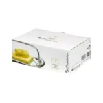 Pasabahce Butter Dish Basic with Lid 1Pc- Turkey Made - Image 2