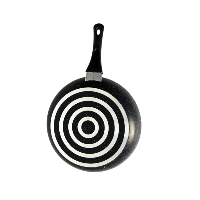 Drobina Granite Frying Pan 32cm (6 Layer Granite)-Non-Stick Coating-Turkey Made