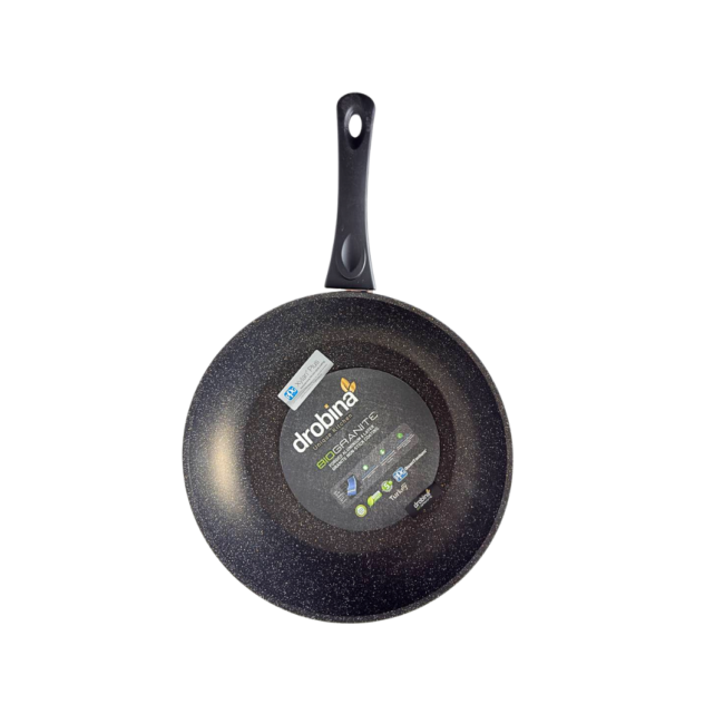 Drobina Granite Frying Pan 32cm (6 Layer Granite)-Non-Stick Coating-Turkey Made
