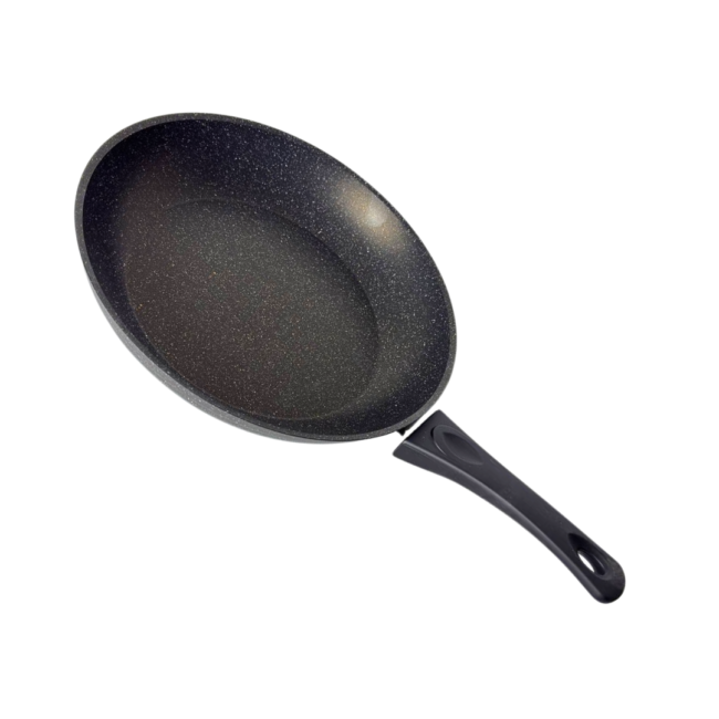 Drobina Granite Frying Pan 32cm (6 Layer Granite)-Non-Stick Coating-Turkey Made