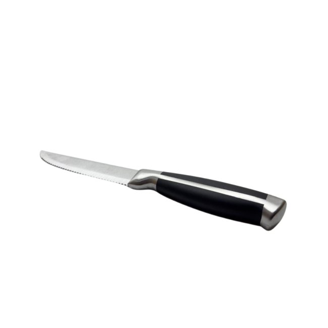 Kitchen Serrated Knife Stainless Steel with Metal and 24cm