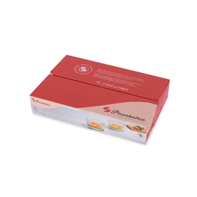 Pasabahce Rain Round Bowls Set of 6Pcs -300ml-Turkey Made