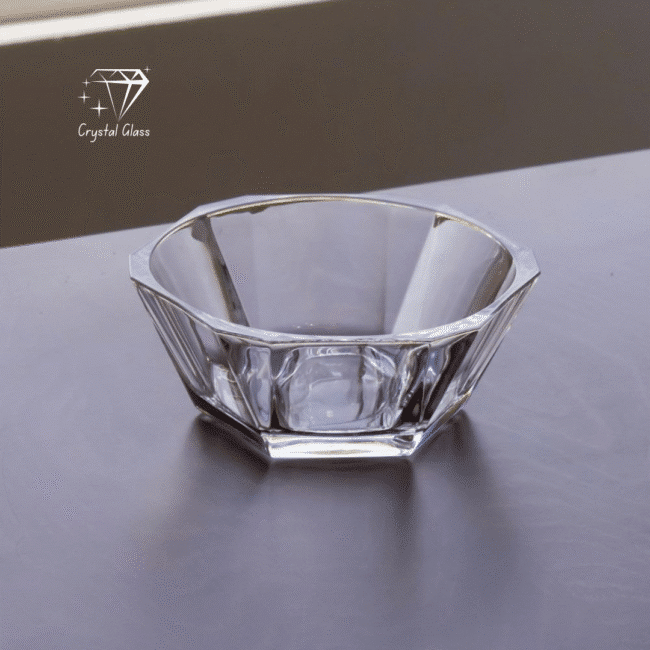 Pasabahce Nude Reflection Crystal Bowl (550ml) 1Pc-Turkey Made