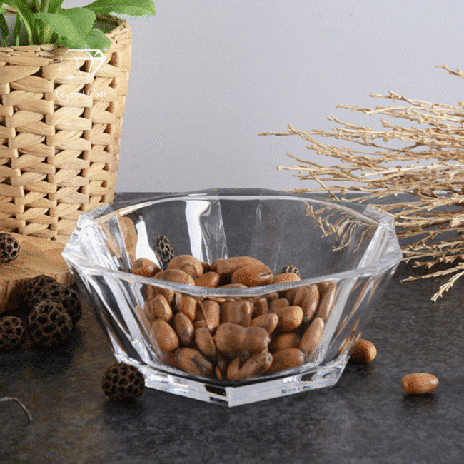 Pasabahce Nude Reflection Crystal Bowl (550ml) 1Pc-Turkey Made