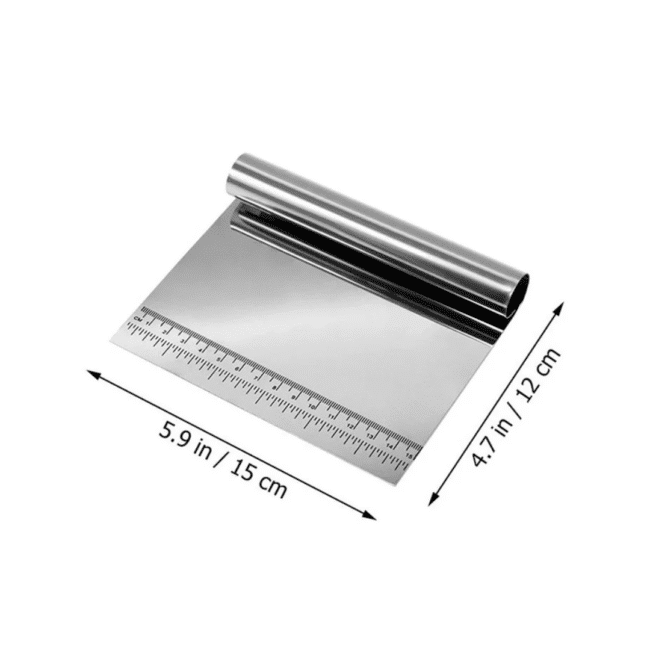 Stainless Steel Dough Cutter for Precision Kitchen Preparation