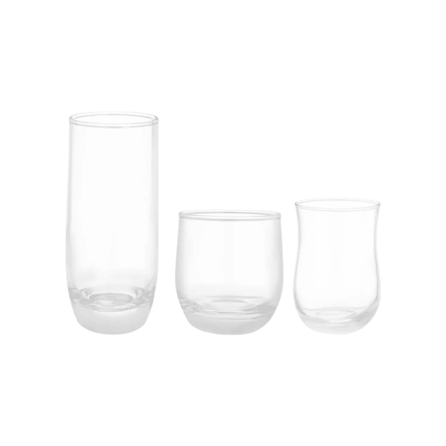 Pasabahce Bolero Glass Cup Set 18 Pieces - Image 3