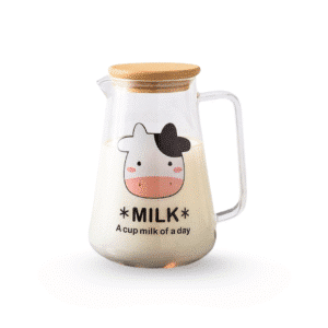 Heat Resistant Glass Milk Pot 1