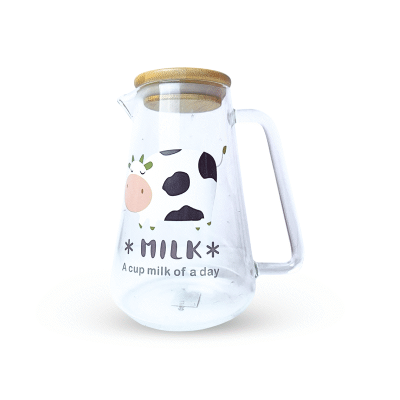 Heat Resistant Glass Milk Pot