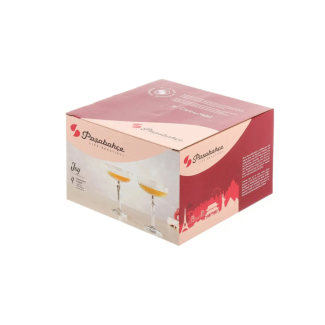 Pasabahce Joy Juice Cup 245ml Set of 4Pcs -Turkey Made