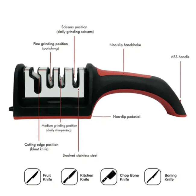 Professional Knife Sharpener 4 Stages