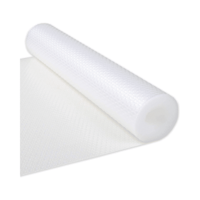 Shelf Drawer Liner Transparent Non-Adhesive Waterproof Mat, Non-Slip-(45 X 1000CM)