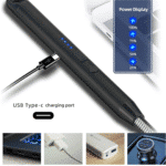 ولاعة كهربائية مع إمكانية الشحن بمنفذ Micro-USB - فضي - الصورة 7