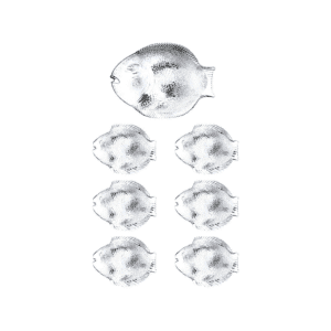 Marine Glass Dinner Set