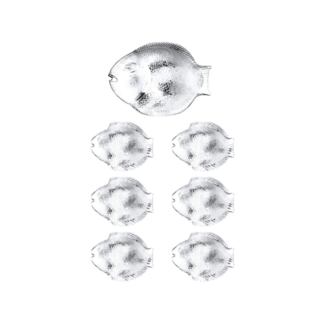 Marine Glass Dinner Set