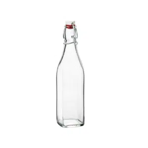 Square Shape Water Glass Bottle
