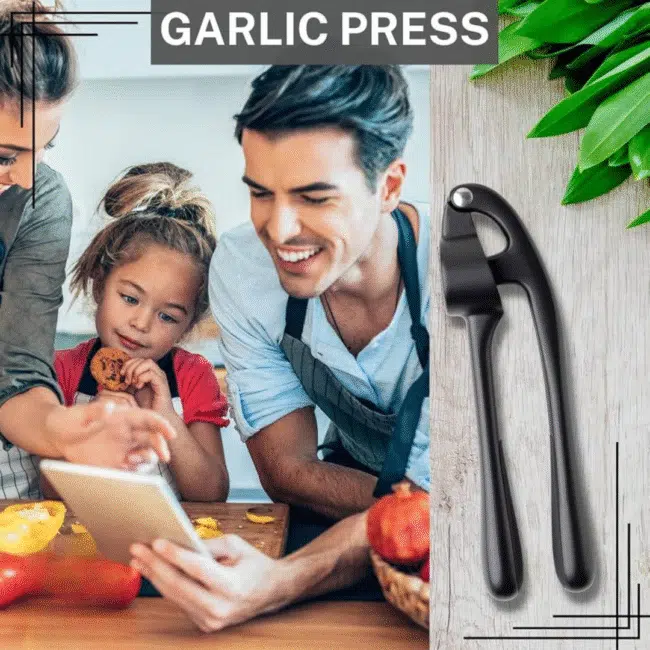 Premium Stainless Steel Garlic Press - Image 2