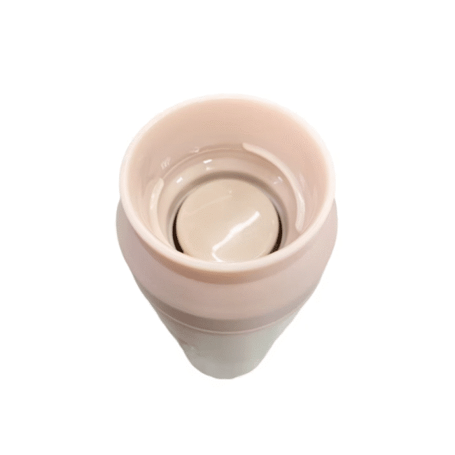 Water Flask 500ml Carton Shapes (Stitch) Off White Thermal Flask - Image 5