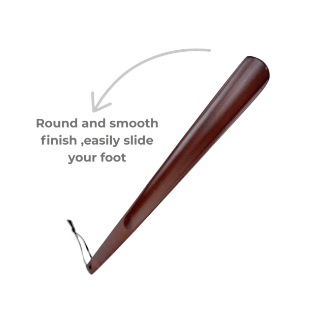 FoxiWood Wooden Long Shoe Horn 60CM - Image 3
