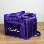 15L Purple Hot and Cold Padded Lunch Bag with Adjustable Strap - Image 2