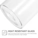 Glass Milk and Water Bottle with Cork Airtight Cover 1L - Image 5