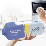Kitchen Wipes Grease Cleaning Reusable Paper Towels (80 Pack) - Image 3