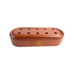 Foxiwood Luxury Wooden Pen Box with Magnetic Lid and Stand - Image 3