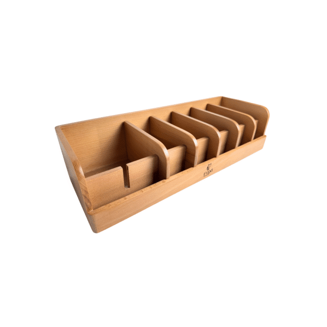 Foxiwood Wooden Belt Organizer With 7 Removable Compartment for Drawer , Dressing Room and Closet - Image 7