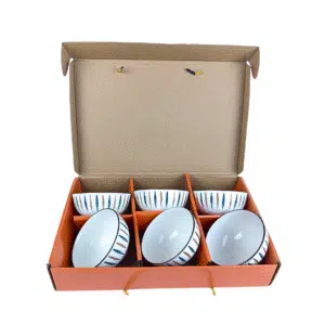 Porcelain Salad and Soup Bowls 6PCS Set 1