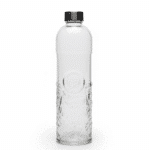 Danny Home 1000ml Glass Water Bottle with Airtight Twisted Lid – Leak-Proof & Reusable Design -Shape 3 - Image 2