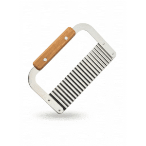 Crinkle Cutter with Wooden Handle